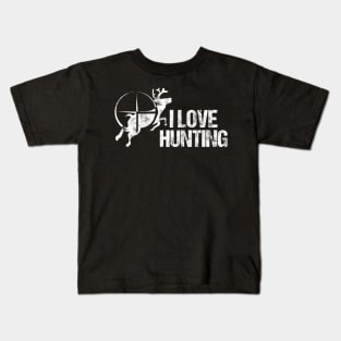 Moose Hunting Kids T-Shirt